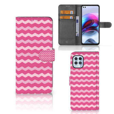 Motorola Moto G100 | Telefoon Hoesje | Waves Pink
