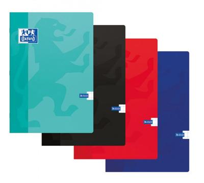 Schrift oxford school a4 ruit 10x10mm 72pag 80gr Schrift oxford school a4 ruit 10x10mm 72pag 80gr