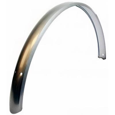White Label achterspatbord 26/28" metallic grijs
