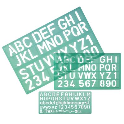 Lettersjabloon linex set a 3st Lettersjabloon linex set a 3st