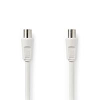 Nedis Coaxkabel | IEC Male | IEC Female | 10 m | Wit | 80 stuks - CSGT40000WT100 CSGT40000WT100 - thumbnail