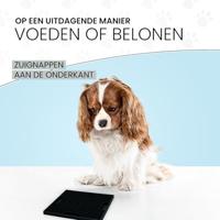 Eat Slow Live Longer Lick Mat Bones Grey - thumbnail