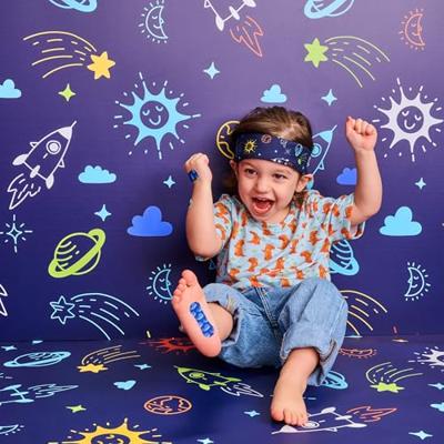 Wild Stripes Pleister Kinder Space - thumbnail