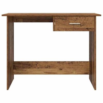 Bureau Oud hout 100 x 50 x 76 cm Bewerkt hout
