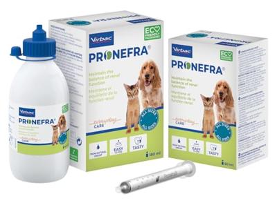 VIRBAC Pronefra Kidney support - supplementen voor honden en katten - 180ml