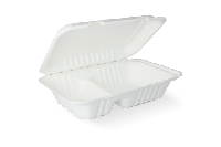 Menubox 2-vaks suikerriet BIO - thumbnail