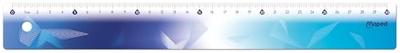 Liniaal maped arctic vibes 30cm blauw