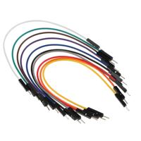 MikroElektronika MIKROE-513 Jumperkabel Raspberry Pi®, Banana Pi, Arduino [10x Draadbrug-stekker - 10x Draadbrug-stekker] 15.00 cm Bont - thumbnail