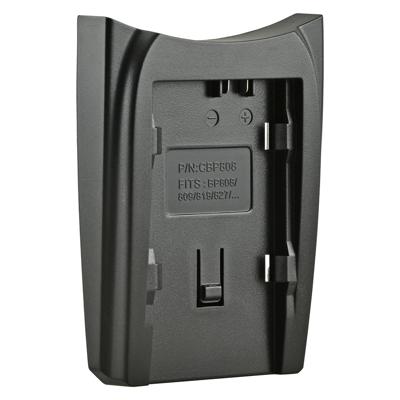 Accu-frontje voor duo en single oplader - voor Canon accu BP-808, BP-809, BP-819 en BP-827