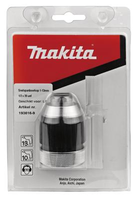 Makita Accessoires Boorkop snelspan 1-13mm - 193616-9