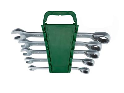 PARKSIDE Steek- en ratelringsleutelset (Gebogen 5-delig)