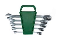 PARKSIDE Steek- en ratelringsleutelset (Gebogen 5-delig) - thumbnail