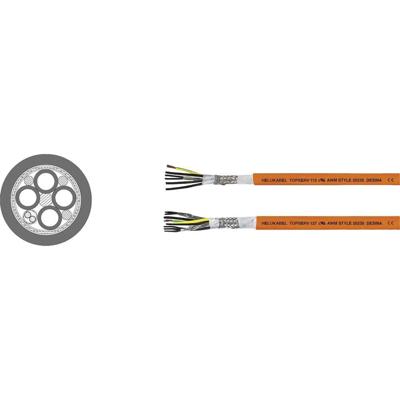 HELU TOPSERV® 112 Servokabel 4 G 2.5 mm² + 2 x 1.5 mm² Oranje 707281 500 m