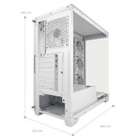 LC-Power LC-715W-ON computerbehuizing Midi Tower Wit - thumbnail