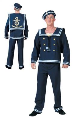 Matrozenkostuum man 3-delig