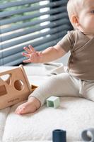 Baby's Only boxkleed Hope Hazel Brown Maat - thumbnail