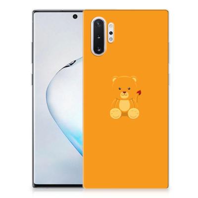 Samsung Galaxy Note 10 Plus Telefoonhoesje met Naam Baby Beer Samsung Galaxy Note 10 Plus Telefoonhoesje met Naam Baby Beer