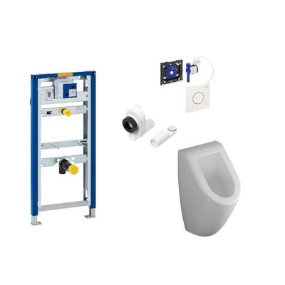 Villeroy & Boch Subway urinoirset met Geberit duofix reservoir en Sigma 01 bediening wit 0123214/0701921/0770275/0700530/0703967/0700009 Villeroy & Boch Subway urinoirset met Geberit duofix reservoir en Sigma 01 bediening wit 0123214/0701921/0770275/0700530/0703967/0700009