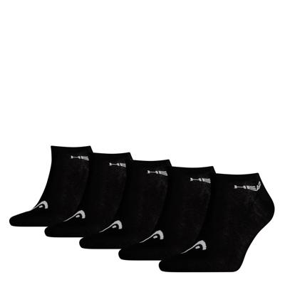 Head Sneaker sokken 5-pack Zwart-39/42