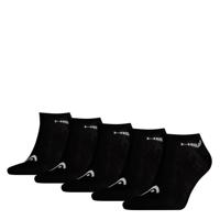 Head Sneaker sokken 5-pack Zwart-39/42 - thumbnail