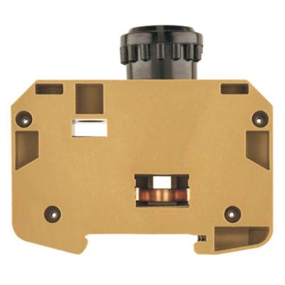 Weidmüller 0667420000 Zekering-serieklem Schroeven Middelgeel 20 stuk(s)