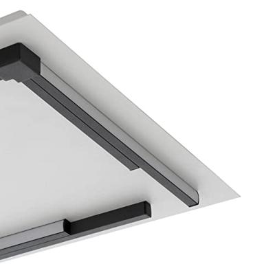 EGLO Zampote Plafondlamp - LED - 38 cm - Wit|Zwart - Dimbaar