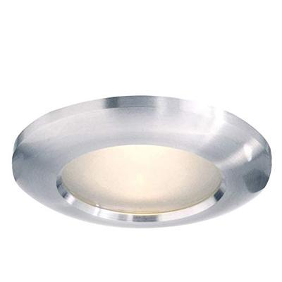 Deko Light 110102 Rund, 1x max. 50 W GU10, Silber Inbouwlamp GU10 Zilver