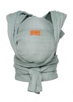 ByKay newborn halfbuckle draagdoek minty grey - thumbnail