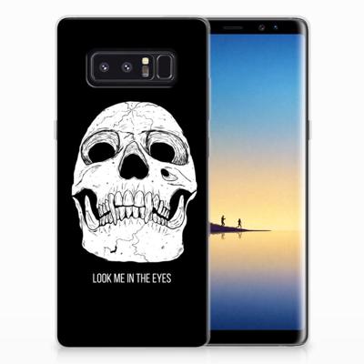 Silicone Back Case Samsung Galaxy Note 8 Skull Eyes Silicone Back Case Samsung Galaxy Note 8 Skull Eyes