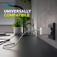 Digitus DA-10302 USB-oplader 45 W 1x USB-A, 1x USB-C Wit - thumbnail