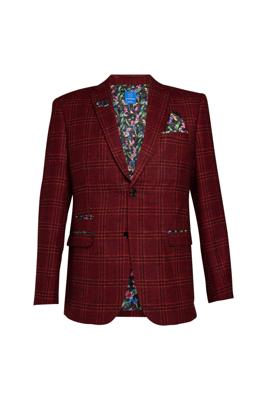 Gentleman Red XL Lureaux - Handgemaakte Nette Schoenen Voor Heren