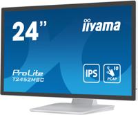 Iiyama 24 WHITE Bonded PCAP Touchscreen monitor Energielabel: E (A - G) 60.5 cm (23.8 inch) 1920 x 1080 Pixel 16:9 14 ms HDMI, DisplayPort, USB-A 3.1 Gen 1 IPS - thumbnail