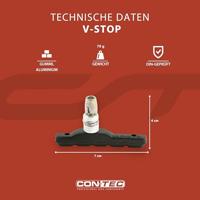 CONTEC remschoen "v-stop" ct brake shoes set of 4 v-brake screw - thumbnail