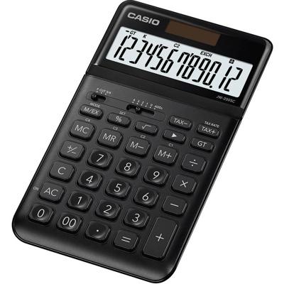 Casio JW-200SC-BK Bureaurekenmachine Zwart Aantal displayposities: 12 werkt op zonne-energie, werkt op batterijen (b x h x d) 109 x 11 x 184 mm Casio JW-200SC-BK Bureaurekenmachine Zwart Aantal displayposities: 12 werkt op zonne-energie, werkt op batterijen (b x h x d) 109 x 11 x 184 mm