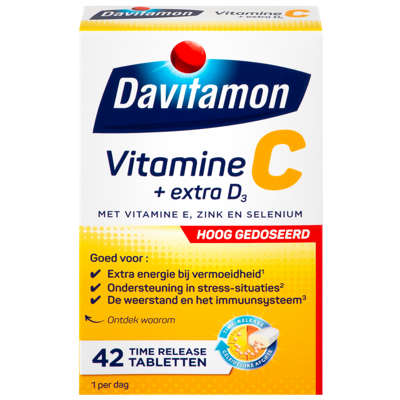 Davitamon Vitamine C Time Release Tabletten