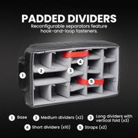 NANUK Transportkoffer Mod. 935 (b x h x d) 521 x 191 x 287 mm Zilver 935S-060SV-0A0 - thumbnail