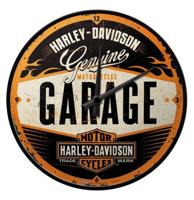 Harley Davidson Garage wandklok - thumbnail