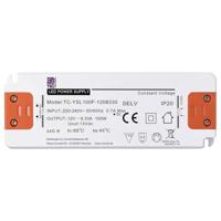 TRU COMPONENTS TC-YSL100F-1208330 LED-transformator Constante spanning 100 W 8.33 A 12 V/DC Geschikt voor meubels, Overspanning, Montage op ontvlambare - thumbnail