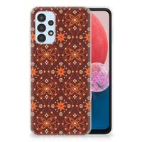 Samsung Galaxy A13 4G | TPU bumper | Batik Brown - thumbnail