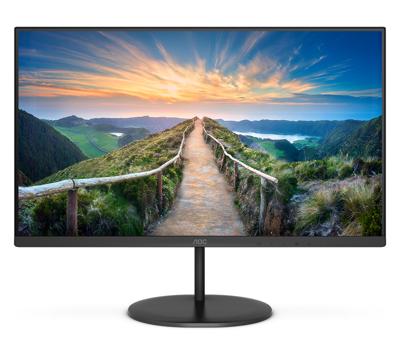 AOC Q27V4EA LED-monitor Energielabel F (A - G) 68.6 cm (27 inch) 2560 x 1440 Pixel 16:9 4 ms HDMI, DisplayPort, Hoofdtelefoon (3.5 mm jackplug) IPS LCD
