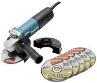 Makita 9558HNRX1 Haakse slijper 125 mm 840 W - thumbnail