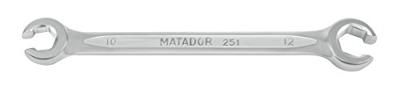 Matador Schraubwerkzeuge 02519050 Dubbele open ringsleutel 5-delig Sleutelbreedte (metrisch) 8 - 22 mm Matador Schraubwerkzeuge 02519050 Dubbele open ringsleutel 5-delig Sleutelbreedte (metrisch) 8 - 22 mm