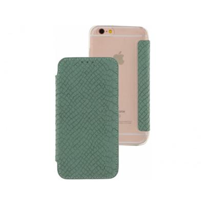 Mobilize Slim Gelly Booklet Apple iPhone 6/6S Soft Snake Wild Moss