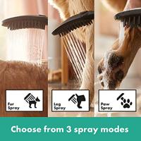 Hansgrohe Dogshower Voor De Hond 3 Standen Met Massagenoppen Mat Zwart - Hsg26640670 - thumbnail