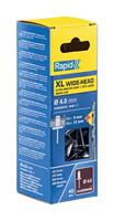 Rapid Blindklinknagels XL | Ø4 x 16 mm | Incl. Boor | 40 Stuks - 5000662 - thumbnail