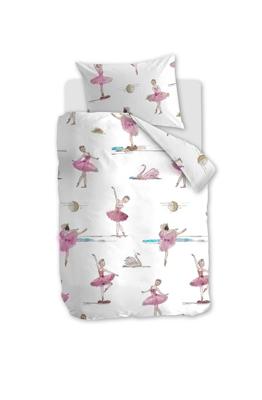 Beddinghouse Beddinghouse x Hanneke de Jager Swanlake Pink 100 x 135 cm