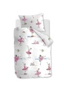 Beddinghouse Beddinghouse x Hanneke de Jager Swanlake Pink 100 x 135 cm - thumbnail