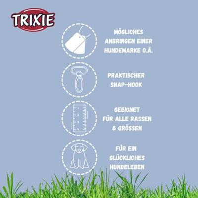 Verstelbare hondenriem Trixie CityStyle Zwart L/XL - thumbnail