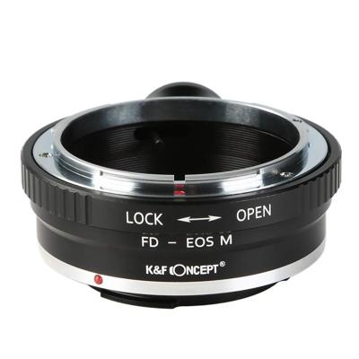 K&F Concept lens adapter Canon FD naar Canon EF-M met 1/4" statief-mount
