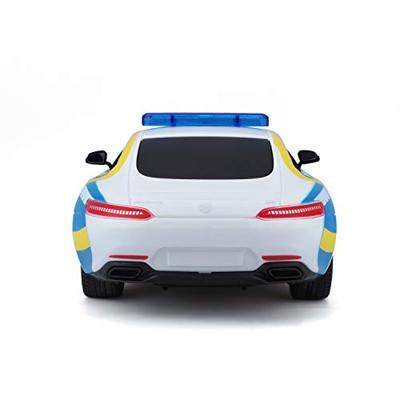 MaistoTech 581527 Mercedes AMG GT Polizei 1:24 RC modelauto voor beginners Elektro Achterwielaandrijving MaistoTech 581527 Mercedes AMG GT Polizei 1:24 RC modelauto voor beginners Elektro Achterwielaandrijving